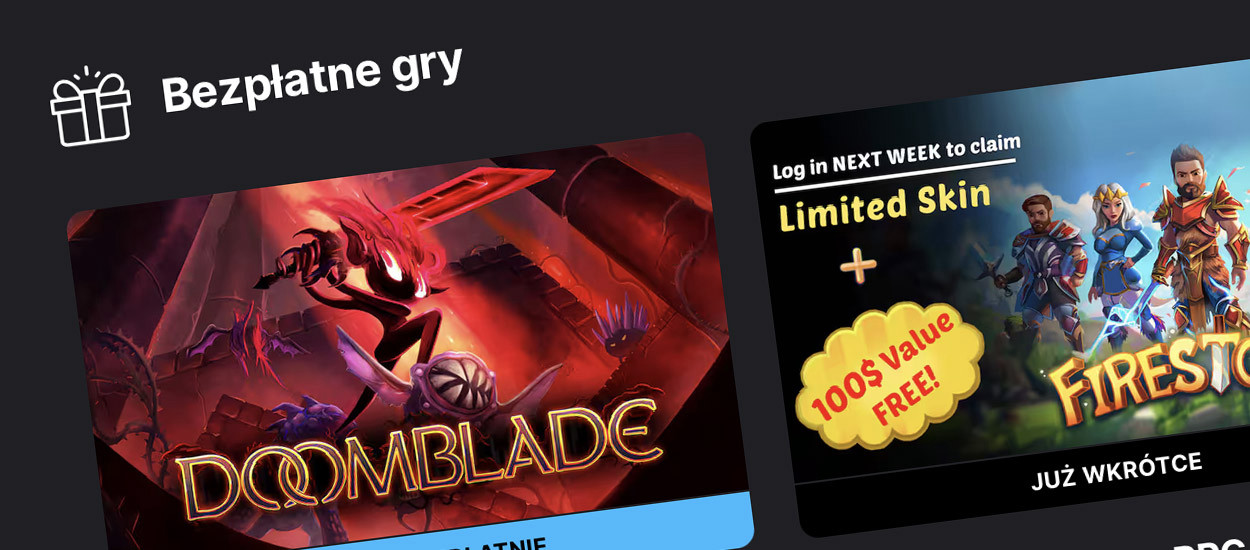 Darmowych gier nigdy za wiele. Epic Games Store wie, jak rozpieszczać graczy